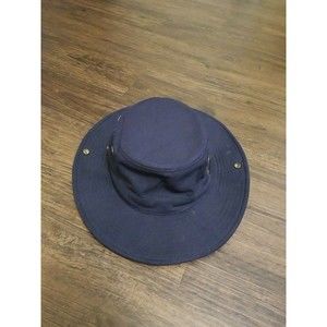 Vintage The Tilley Hat Navy Size 7 22 IN